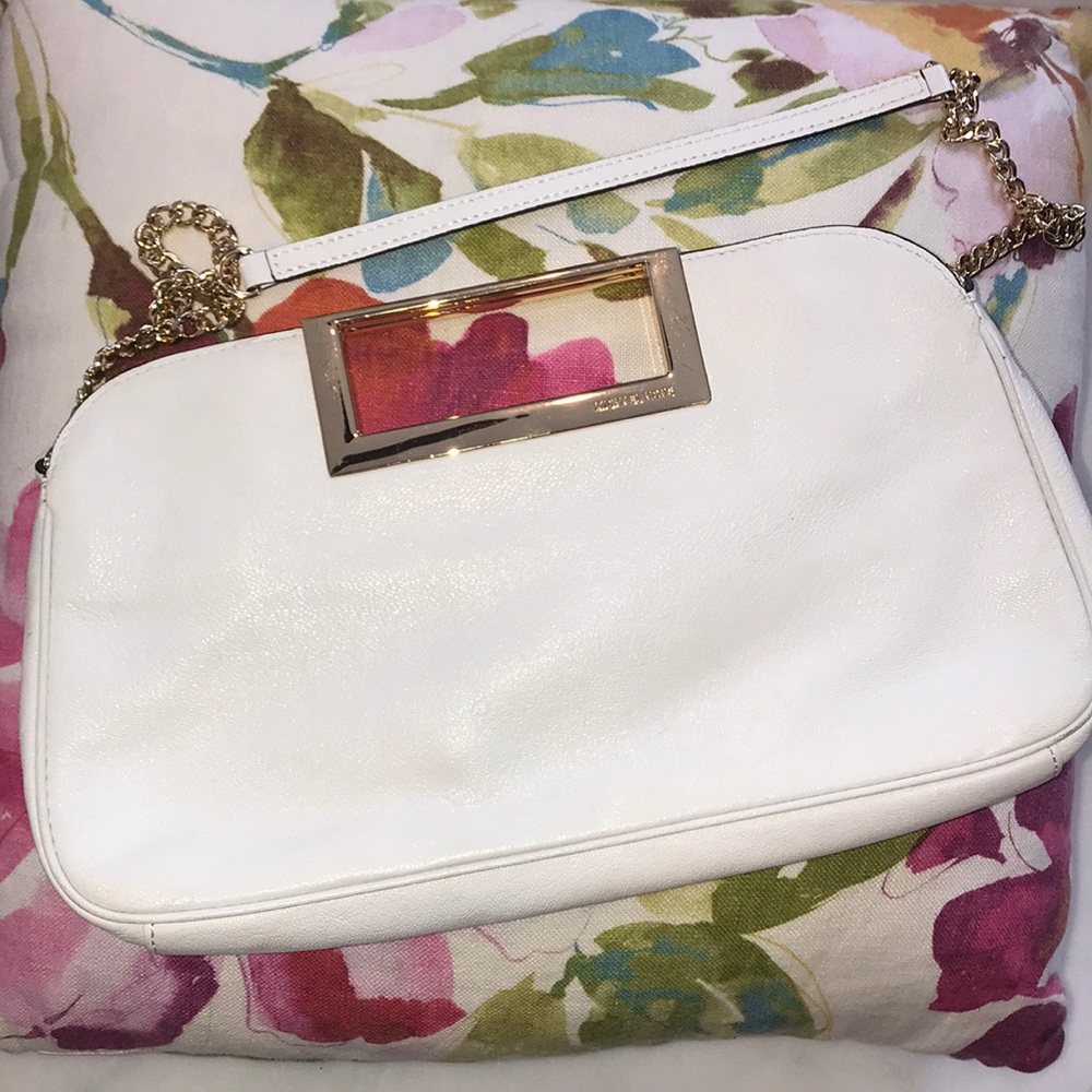 Michael Kors White Purse